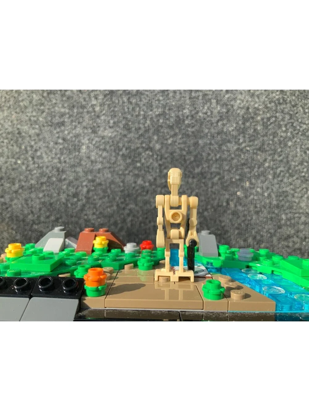 LEGO Star Wars B1 Battle Droid sw0001c Tan W/ Blaster